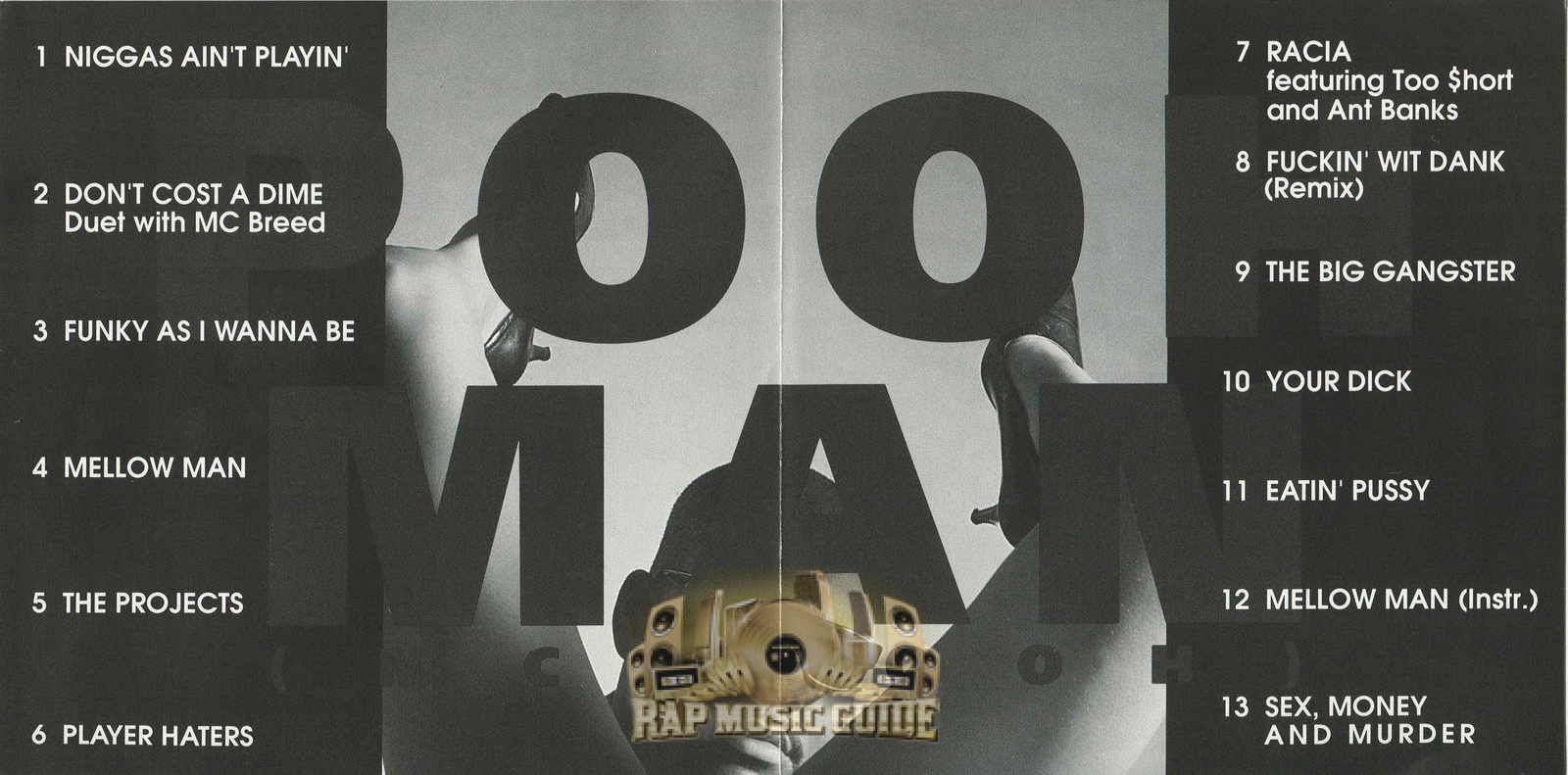 米CD Pooh-Man FUNKY AS I WANNA BE  01241420392  /00110 Pooh-Man ( MC Pooh ) - FUNKY AS I WANNA BE [ FULL ALBUM